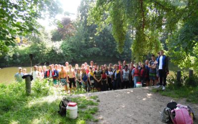 Trampolintag und Kanufahrt beschließen schulisches Sportprojekt