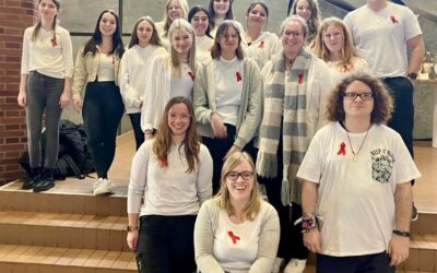 Fachoberschule Gesundheit/Soziales informierte zum Welt-Aids-Tag über HIV und AIDS