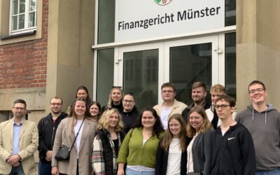 Steuerfachangestellte besuchen das Finanzgericht Münster