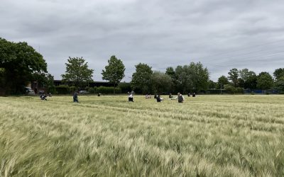 Praxistag zum Thema „Pflanzenschutz“ bei den Landwirten