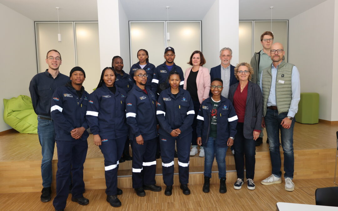 Besuchergruppe aus Südafrika informierte sich über gewerblich-technische Ausbildung