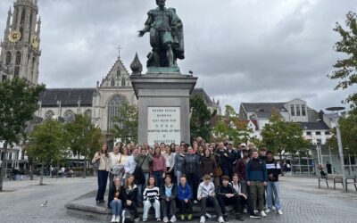 Europa erleben: Studienfahrt führt Berufliches Gymnasium nach Brüssel und Antwerpen