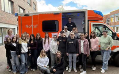 Projekttag „Erste Hilfe“ der Berufsfachschule für Sozialwesen am Paul-Spiegel-Berufskolleg Warendorf