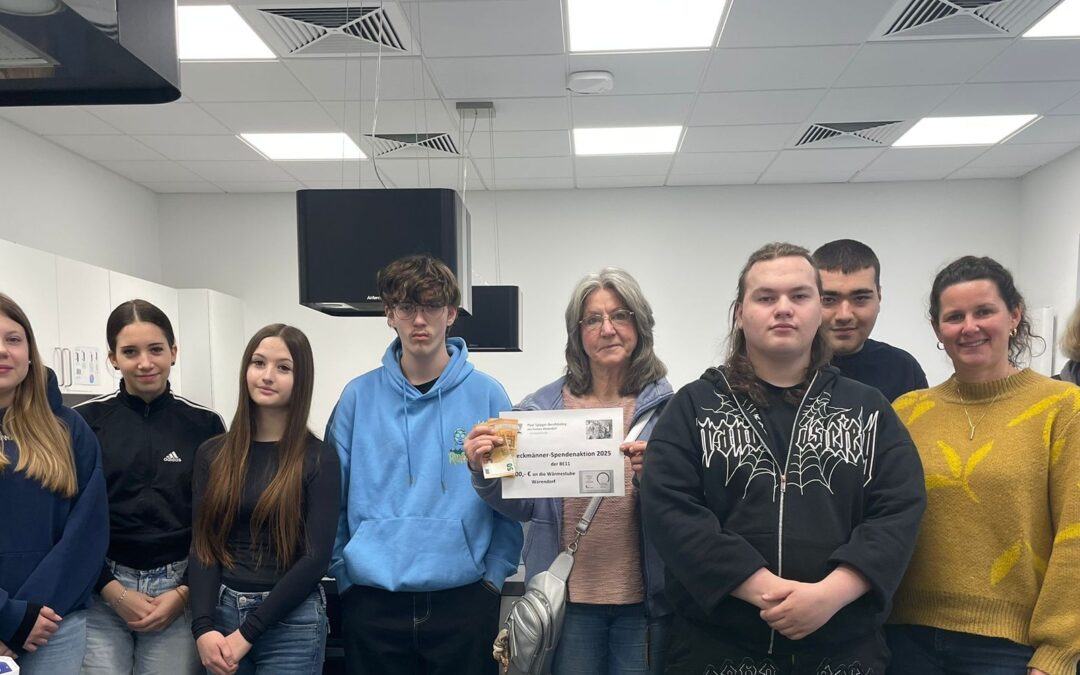 Spende an die Wärmestube in Warendorf