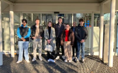 Angehende Industriekaufleute besuchen Ausbildungsbetriebe in Sassenberg