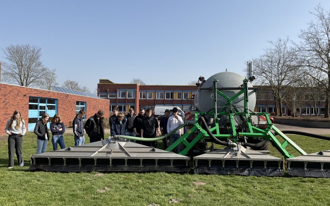Wie kommt der Dünger in den Boden?