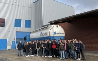 Landwirtschaftliche Ausbildungsklassen besuchten Futtermittelhersteller